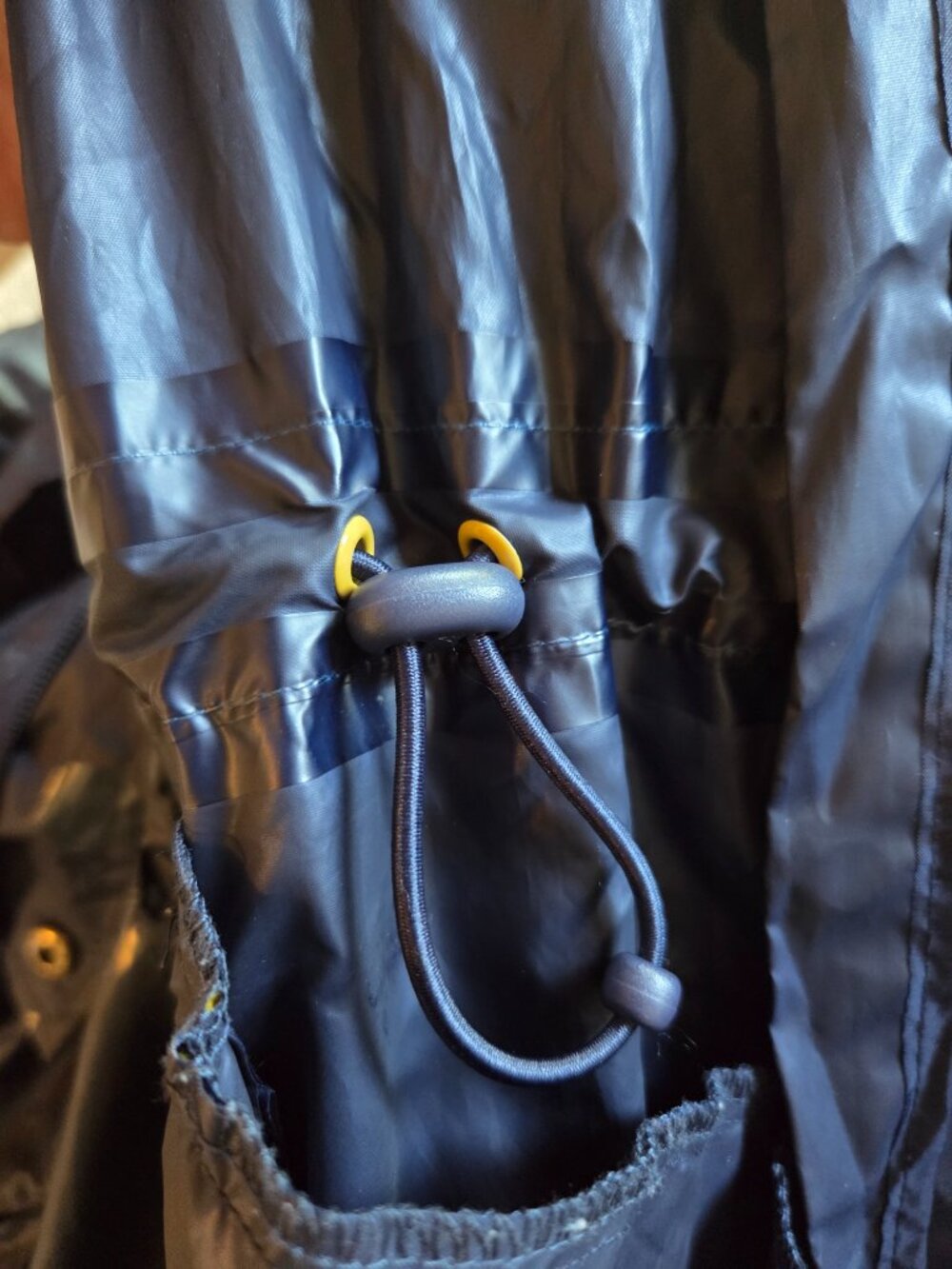 Joules Right As Rain Navy Raincoat Size 2 - Picture 5 of 9
